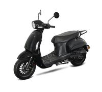 Motorroller GT UNION "Massimo 25", schwarz (schwarz, schwarz), Motorroller, ohne Topcase, 25 km/h, Luftgekühlter Motor, B:67cm H:115cm L:189cm (81284709-0) schwarz, schwarz