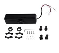 Mokamika Motorrad Stereo Lautsprecher MP3 Musik Spieler Bluetooth Spieler mit USB, AUX-IN, FM Radio für 7/8-1.25 Lenker Motorroller Fahrrad ATV UTV