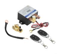 Moliuoly Batterie-Trennschalter 360A 12V/24V Mit LED-Spannungsanzeige Und Fernbedienung, Isolator Switch Für Auto LKW Boot Für Wohnwagen, Diebstahlschutz Energiesparmodus
