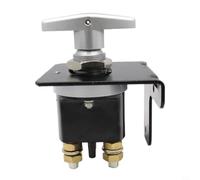 Moliuoly Schwerlast Batterie Trennschalter 12V-48V, 500A Isolator Hauptschalter Für Wohnmobil LKW Boot, Unterbrecher Mit Verriegelung Und 10Mm Bolzen, Sicherer Stromstopp