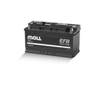 MOLL 82094 EFB start-stop "MADE IN GERMANY" Starterbatterie 12V 94Ah(20h) 860A(EN)