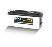 MOLL 93110 EFB Lkw Batterie Super Heavy Duty 12V 110Ah(20h) 760A(EN)