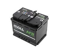 MOLL AGM Ersatz 12V 66AH 680A/EN AFB 86066 start/stop Starterbatterie 12V Autobatterie statt 59 Ah 60Ah 62Ah 64Ah