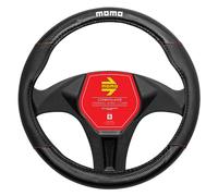 MOMO CARBON UNIVERSELL LENKRADABDECKUNG SCHWARZ UND ROT SCHWARZ/ROT