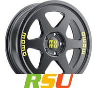 Momo Heritage 6 Black Matt Alufelge 18 Zoll ET37 5x120 ML72,6