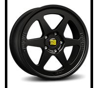 Momo Heritage 6 Black Matt Alufelge 18 Zoll ET37 5x120 ML72,6
