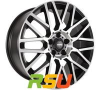 Momo Revenge Evo matt black diamond cut 8.5x19" ET30 LK5 120 ML 79.6 Alufelge...