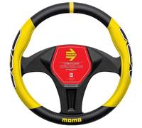 Momo Refial Lenkradbezug Fun schwarz/gelb 38-39 cm