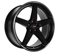 MOMO WHEELS FIVE black matt polish 8.0Jx17 5x112 ET42