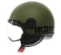 MOMO FGTR Classic Mono Jethelm, grün, Größe XS für Männer
