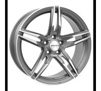 Monaco GP1 Silver Alufelge 17 Zoll ET35 5x120 ML72,6