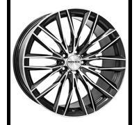 Monaco GP2 Black Glossy Alufelge 18 Zoll ET45 5x112 ML66,5