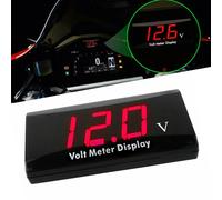 Monitor Digital Voltmeter Prüfgerät 12V ABS Auto LED Panel Rot für Autos