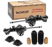 MONROE 2x Stoßdämpfer +Domlager +Staubschutzsatz vorne für Hyundai i20 PB PBT