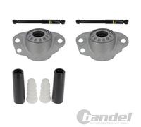 MONROE STOSSDÄMPFER+DOMLAGER+PROTECTION KIT HINTEN passend für SKODA OCTAVIA 1U