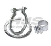 1x Montagesatz, Katalysator HJS 82 12 9123 passend für BMW