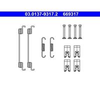 Montageset für Bremsbacken 03.0137-9317.2 ATE für RENAULT SMART FORD SEAT VW