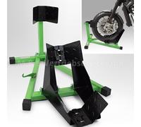 Montageständer Motorradständer Motorradwippe Radwippe Vorn Grün Bituxx®