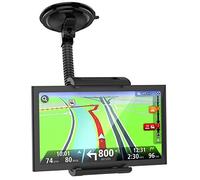 MONTOLA® Navihalterung Windschutzscheibe mit Saugnapf passend für Auto - Kfz Halterung - Kfz Halterung für Navigationsgeräte - Universal NAVI Halter FLEXIBEL 10CM KURZ