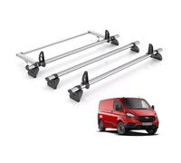 MONYEN Dachträger, für Ford Transit Custom (2013-2024 GEN1) Abschließbarer Einstellbarer Fahrradträger Skiträger verstellbare Querträger