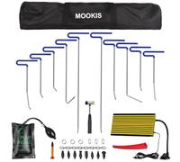Mookis Dellen Reparaturset Auto 31PCS Ausbeulwerkzeug Hagelreparaturset mit 10PCS Hebel Wird zur Reparatur von Auto und Türbeulen Verwendet