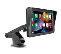 MOOWI Carplay Display für Mini Clubman. John Cooper Works F54 F55 F56 F57 F60, 7 Zoll Tragbares IPS Touchscreen Autoradio mit Bluetooth Voice Control Navigation FM AUX