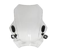 MOOWI Motorrad Windschild für Suzuki Burgman 400 2017-2025, Winddichtes Motorrad Windschutzscheibe Windabweiser 22-28mm Lenkerbefestigung