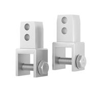 mophrati Höherlegung des hinteren Stoßdämpfers für Motorräder - Verbesserte Fahrdynamik und Leistung bei Outdoor Abenteuern - Universelle Stoßdämpfer, Silber, 6.8 cm