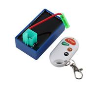 MOQIAOSEIKO Motorrad 12V 4-polige CDI-Boxeinheit für 50ccm 70ccm 90ccm 110ccm 125ccm Roller ATV Dirtbike Gokart Fernbedienung Anti-Diebstahl-Zündung CDI