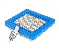 Moritale Luftfilter Zündkerzen für Briggs & Stratton Rasenmäher 491588 399959 491588S Ersatzteile Quantum Motoren 625 650 675 Wolf 2058411 Honda (Luftfilter * L7T Zündkerzen)