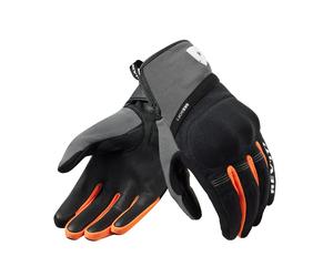 Mosca 2 Herren Sommer Motorrad Handschuhe Schwarz Orange, XL XL schwarz orange
