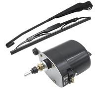 MospdyGear 01287358 Komplettsatz Scheibenwischermotor 12V, Universal-Ausführung mit 105° Wischwinkel, Kompaktbau für Traktoren und landwirtschaftliche Fahrzeuge