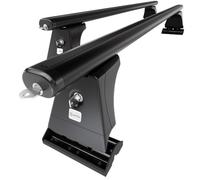 Mossa - Alu-Dachträger kompatibel mit Mercedes-Benz Vito W447 Van (2015- ) - schwarz Dachträger Dachgepäckträger - Montagepunkte 1