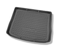 Mossa Kofferraumwanne kompatibel mit VW Volkswagen Tiguan I SUV 2007-2016 C | Ladeboden oben (gerade Ladefläche)