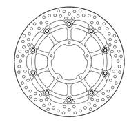 Moto-Master Halo-Serie Schwimmend gelagerte Bremsscheibe BRAKE DISC HALO FLOAT FT