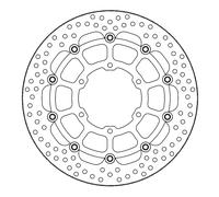 Moto-Master Halo-Serie Schwimmend gelagerte Bremsscheibe BRAKE DISC HALO T-FLOATER FT