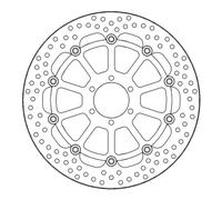 Moto-Master HALO series T-Floater Bremsscheibe BRAKE DISC FT R