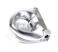 MOTO NOSTRA Gepäckhaken silber, Aluminium CNC kompatibel für Vespa GT, GTS, GTV, GTL, S 50-300ccm