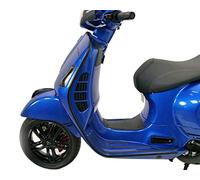 MOTO NOSTRA Kantenschutz/Schlitzrohr links Notte schwarz matt kompatibel für Vespa GT, GTL, GTS 125, 300, GTV