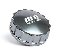 Tankdeckel MOTO NOSTRA CNC grau Vespa GTS 125, 150, 250, 300 HPE Super Primavera