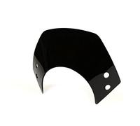 MOTO NOSTRA Windschutzscheibe schwarz ohne Halter kompatibel für Vespa GT, GTL, GTS Super Sport, GTS Super 125, 250, 300