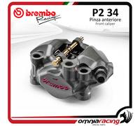 Moto3 Brembo Racing CNC P2 34 Radialbremssattel 60mm Kolben (rechts) Titan