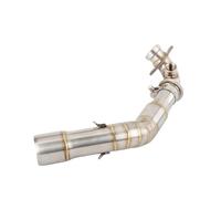 Motocross-Auspuff-Mittelrohr Für Vespa GTS 125 250 300 2007-2014 2015 2016 2017 2018 2019 2020 MTVTFECEWG(Type AB)
