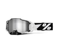 Motocross-Brille 100 % - USA ARMEGA Renen silbernes Plexiglas