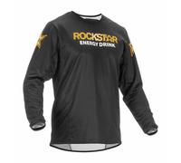 Motocross Trikot FLY Racing Kinetic Rockstar 2022 schwarz S