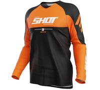 Motocross Trikot Shot Draw Private orange 5XL