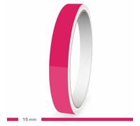 Motoking Zierstreifen 15mm Pink Glänzend RAL 4010 Glanz Auto Boot Motorrad WoMo