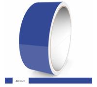 Motoking Zierstreifen 40mm Blau Glänzend Glanz Auto Boot Motorrad WoMo