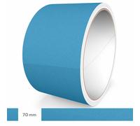 Motoking Zierstreifen 70mm Reflektierend Hellblau Glänzend Glanz Auto Boot WoMo