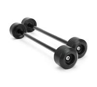 Motor Crash Stoßstange Für SUZUKI GSR750 GSXS750 Achse Gabel Crash Slider Motorrad Schutz Hinten Vorderrad Nabe Anti Kollision(Front and Rear)